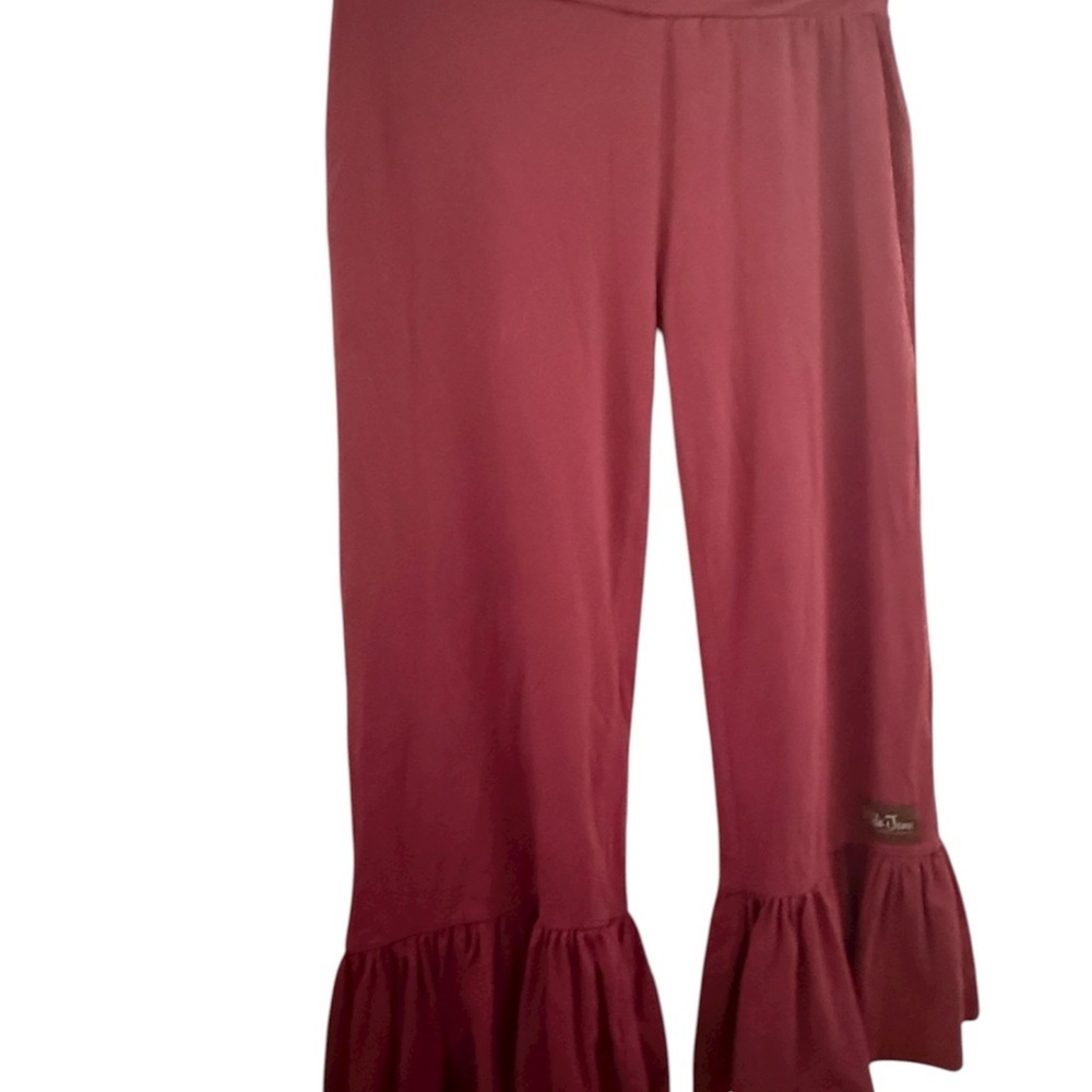 Matilda Jane Burgundy Capris - Picture 2 of 8